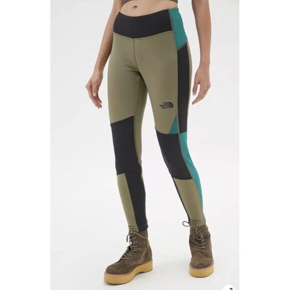The North Face Womens Steep Tech High Rise Fleece Leggings Size XL AP3244d - Picture 1 of 13